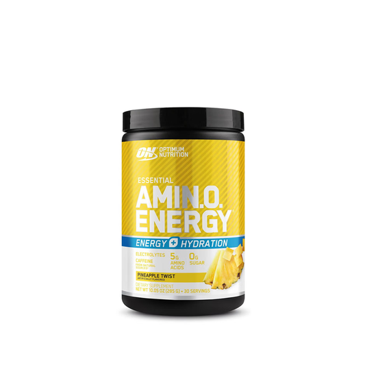 Essential AMIN.O. Energy + Electrolytes - Pineapple Twist (30 Servicios)