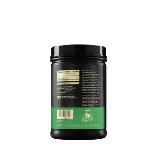 Creatina Micronizada Powder - Sin Sabor (240 Servicios)