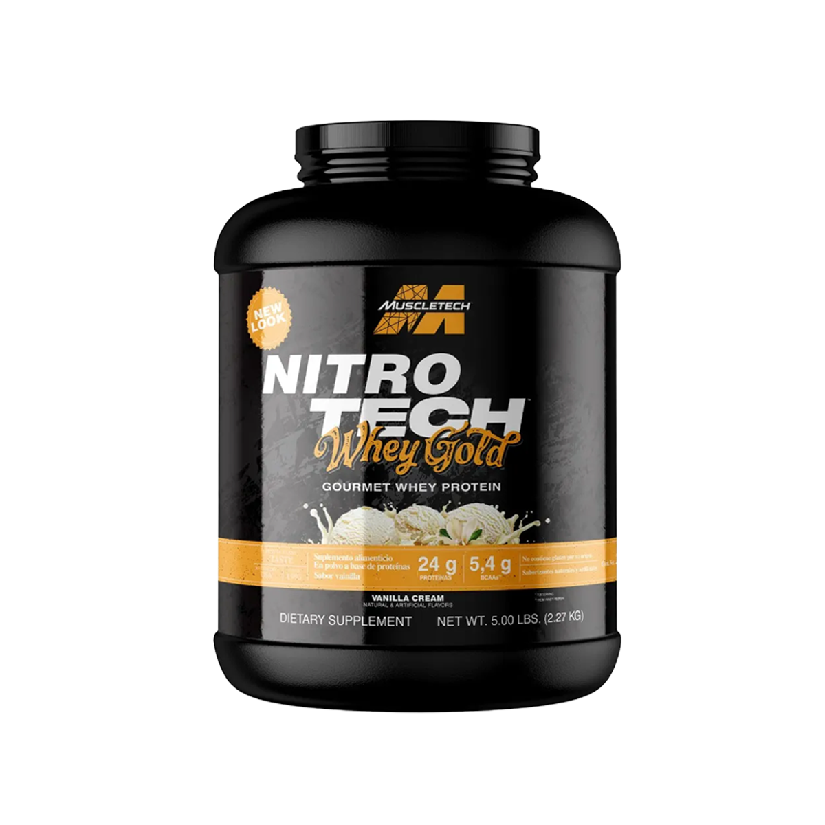 Nitro-Tech™ 100% Whey Gold – Vainilla Cream (69 Servicios)